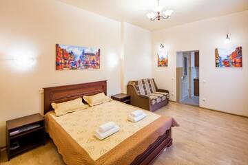 Фото номера Апартаменты с 1 спальней Апартаменты Apartment on Lesya Kurbasa 7 г. Львов 24