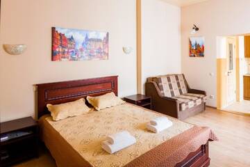 Фото номера Апартаменты с 1 спальней Апартаменты Apartment on Lesya Kurbasa 7 г. Львов 39