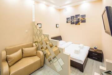 Фото номера Апартаменты с 1 спальней Апартаменты Avangard Studio Apartment г. Львов 27