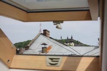 Фото номера Апартаменты с 1 спальней Апартаменты Lviv Amazing Rooftop Apartment г. Львов 35