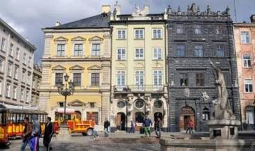 Фото номера Апартаменты-студио Апартаменты Apartament on Rynok Square 3 г. Львов 15