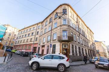 Фото номера Апартаменты с 1 спальней Апартаменты 8 Svyatoho Teodora Square Apartments г. Львов 30
