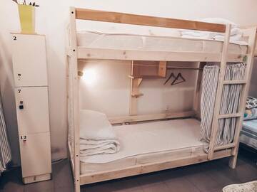 Фото номера Кровать в общем 8-местном номере для мужчин и женщин Хостелы AntiHostel Forrest г. Львов 8
