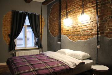 Фото номера Двухместный номер с 1 кроватью Апарт-отели Lviv Loft Apartments г. Львов 6