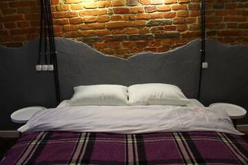 Фото номера Двухместный номер с 1 кроватью Апарт-отели Lviv Loft Apartments г. Львов 7