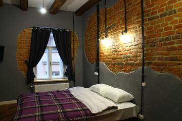 Фото номера Двухместный номер с 1 кроватью Апарт-отели Lviv Loft Apartments г. Львов 10