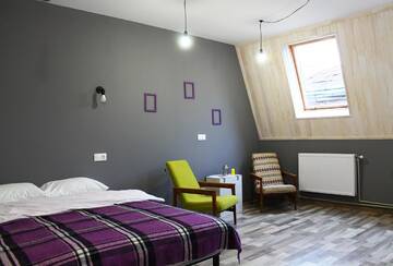 Фото номера Двухместный номер с 1 кроватью Апарт-отели Lviv Loft Apartments г. Львов 3