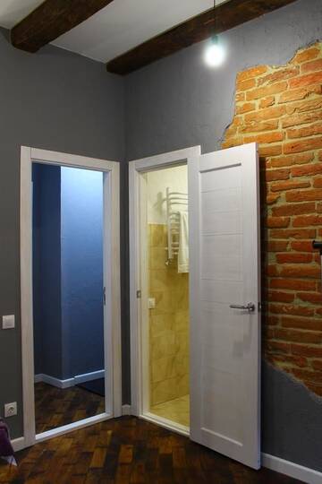 Фото номера Двухместный номер с 1 кроватью Апарт-отели Lviv Loft Apartments г. Львов 4