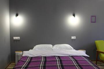 Фото номера Двухместный номер с 1 кроватью Апарт-отели Lviv Loft Apartments г. Львов 6