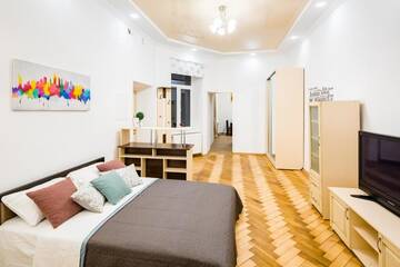 Фото номера Апартаменты с балконом Апартаменты Bright and cozy apart with balcony г. Львов 28