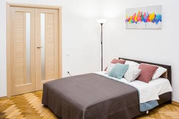 Фото номера Апартаменты с балконом Апартаменты Bright and cozy apart with balcony г. Львов 31