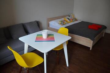 Фото номера Апартаменты Апартаменты Sunny Studio in the center of Lviv г. Львов 69