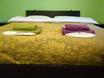 Фото номера Двухместный номер с 1 кроватью Хостелы Art Galery Hostel г. Львов 11