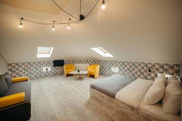 Фото номера Апартаменты - Двухуровневые Апартаменты 4 Bedrooms Design-Apartment in the Old City г. Львов 24
