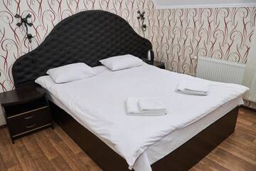 Фото номера Стандартный номер с кроватью размера &quot;king-size&quot; Отель Fortetsya Malehiv г. Львов 12