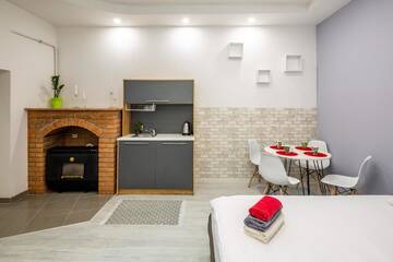 Фото номера Апартаменты-студио Апартаменты BV Apartments Black and White г. Львов 7