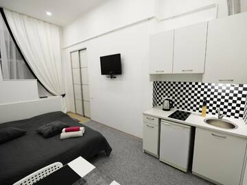 Фото номера Апартаменты-студио Апартаменты BV Apartments Black and White г. Львов 2