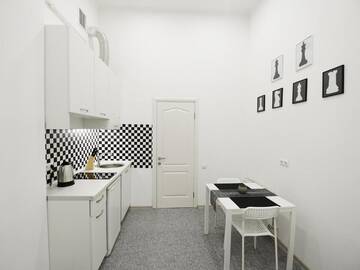 Фото номера Апартаменты-студио Апартаменты BV Apartments Black and White г. Львов 12