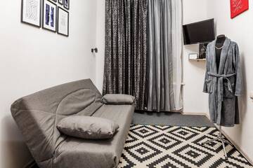 Фото номера Апартаменты - Двухуровневые Апартаменты BV Apartments Black and White г. Львов 13