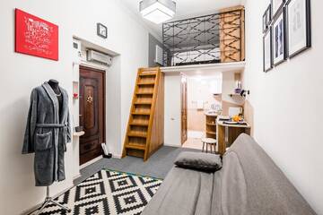 Фото номера Апартаменты - Двухуровневые Апартаменты BV Apartments Black and White г. Львов 11