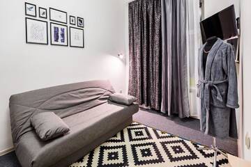 Фото номера Апартаменты - Двухуровневые Апартаменты BV Apartments Black and White г. Львов 14