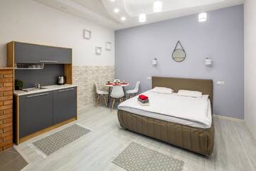Фото номера Апартаменты-студио Апартаменты BV Apartments Black and White г. Львов 8