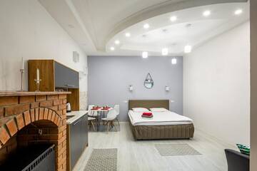 Фото номера Апартаменты-студио Апартаменты BV Apartments Black and White г. Львов 9