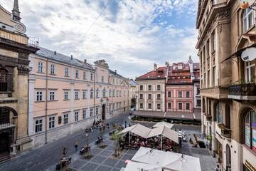Фото номера Апартаменты Делюкс Апартаменты Arkadija-Rynok Square 30 г. Львов 92
