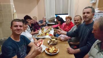 Фото номера Четырехместный номер Хостелы U Elzhbety г. Львов 7