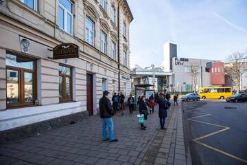 Фото номера Апартаменты с 1 спальней Апартаменты Однокомнатная Форум-центр г. Львов 40