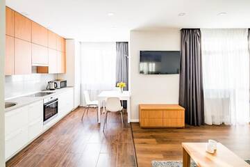 Фото номера Апартаменты Делюкс Апартаменты Apartments on the square of Prince Svyatoslav г. Львов 60