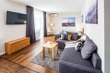 Фото номера Апартаменты Делюкс Апартаменты Apartments on the square of Prince Svyatoslav г. Львов 63