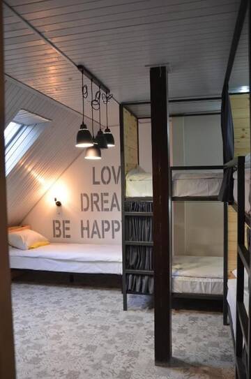 Фото номера Общий шестиместный номер для мужчин и женщин Хостелы Eco Hostel DROVA г. Львов 5