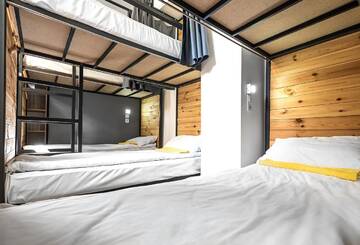 Фото номера Кровать в общем 8-местном номере Хостелы Eco Hostel DROVA г. Львов 4