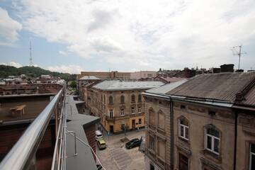 Фото номера Номер-студио с террасой Апартаменты Large terrace apartments in Old City г. Львов 10