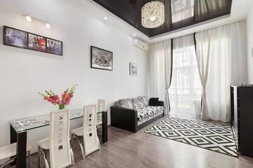 Фото номера Апартаменты с 1 спальней Апартаменты BV Apartments Black&amp;White г. Львов 24