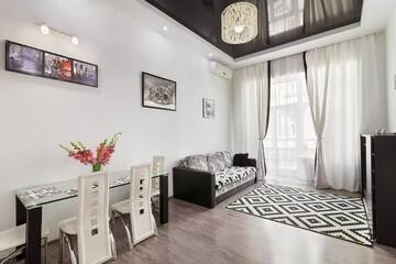 Фото номера Апартаменты с 1 спальней Апартаменты BV Apartments Black&amp;White г. Львов 13
