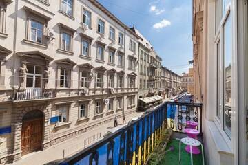 Фото номера Апартаменты с 1 спальней Апартаменты BV Apartments Black&amp;White г. Львов 21