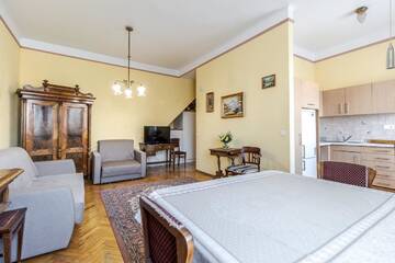 Фото номера Апартаменты с 1 спальней Апартаменты George Apartment г. Львов 12