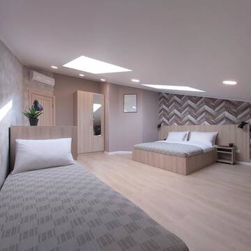 Фото номера Апартаменты Апартаменты Two-Bedroom Attic Apartment г. Львов 18