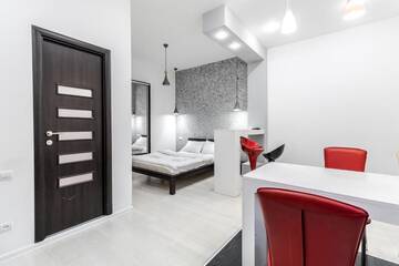 Фото номера Апартаменты с 1 спальней Апартаменты Black and Red squares apartment г. Львов 52