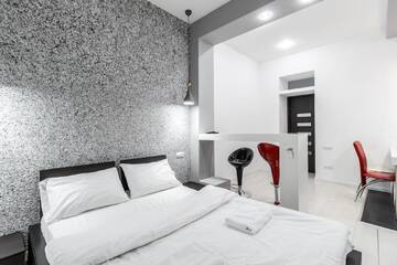 Фото номера Апартаменты с 1 спальней Апартаменты Black and Red squares apartment г. Львов 11