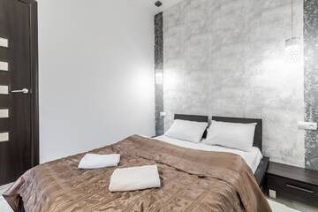 Фото номера Апартаменты с 1 спальней Апартаменты Black and Red squares apartment г. Львов 16