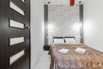 Фото номера Апартаменты с 1 спальней Апартаменты Black and Red squares apartment г. Львов 17