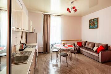 Фото номера Апартаменты с 2 спальнями Апартаменты Two bedrooms Kotlyarska г. Львов 11