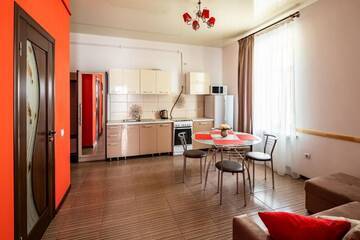 Фото номера Апартаменты с 2 спальнями Апартаменты Two bedrooms Kotlyarska г. Львов 26