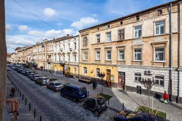 Фото номера Апартаменты с 2 спальнями Апартаменты Two bedrooms Kotlyarska г. Львов 22