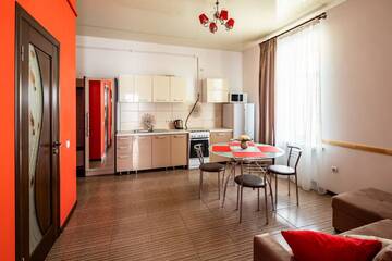 Фото номера Апартаменты с 2 спальнями Апартаменты Two bedrooms Kotlyarska г. Львов 7