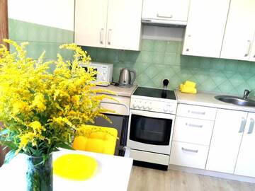 Фото номера Апартаменты с 2 спальнями Апартаменты Two-Bedroom Apartment near Airport and Victoria Gardens, Pivdenniy-Expo г. Львов 49