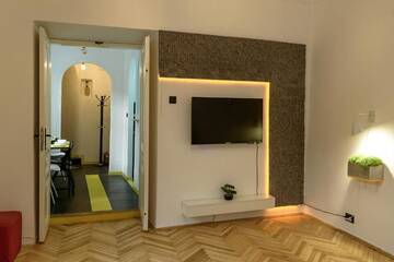 Фото номера Апартаменты с 1 спальней Апартаменты Red and Yellow Apartment Modern г. Львов 15